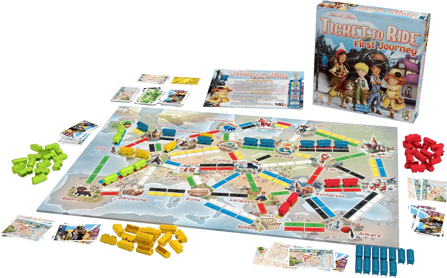 Ticket To Ride First Journey Europe