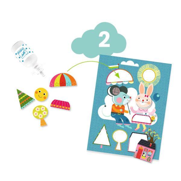 Djeco The Cat And His Pals Activity Kit