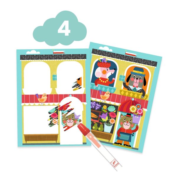 Djeco The Cat And His Pals Activity Kit