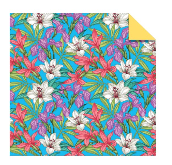 Tuttle Origami Paper 100 Sheets Nature Pattern