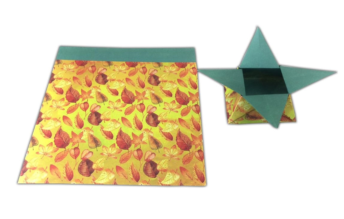 Tuttle Origami Paper 100 Sheets Nature Pattern