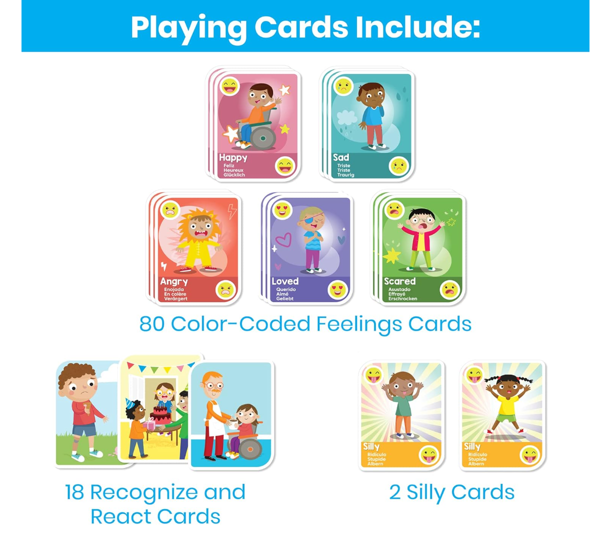 Hand 2 Mind Express Your Feelings Playing Cards