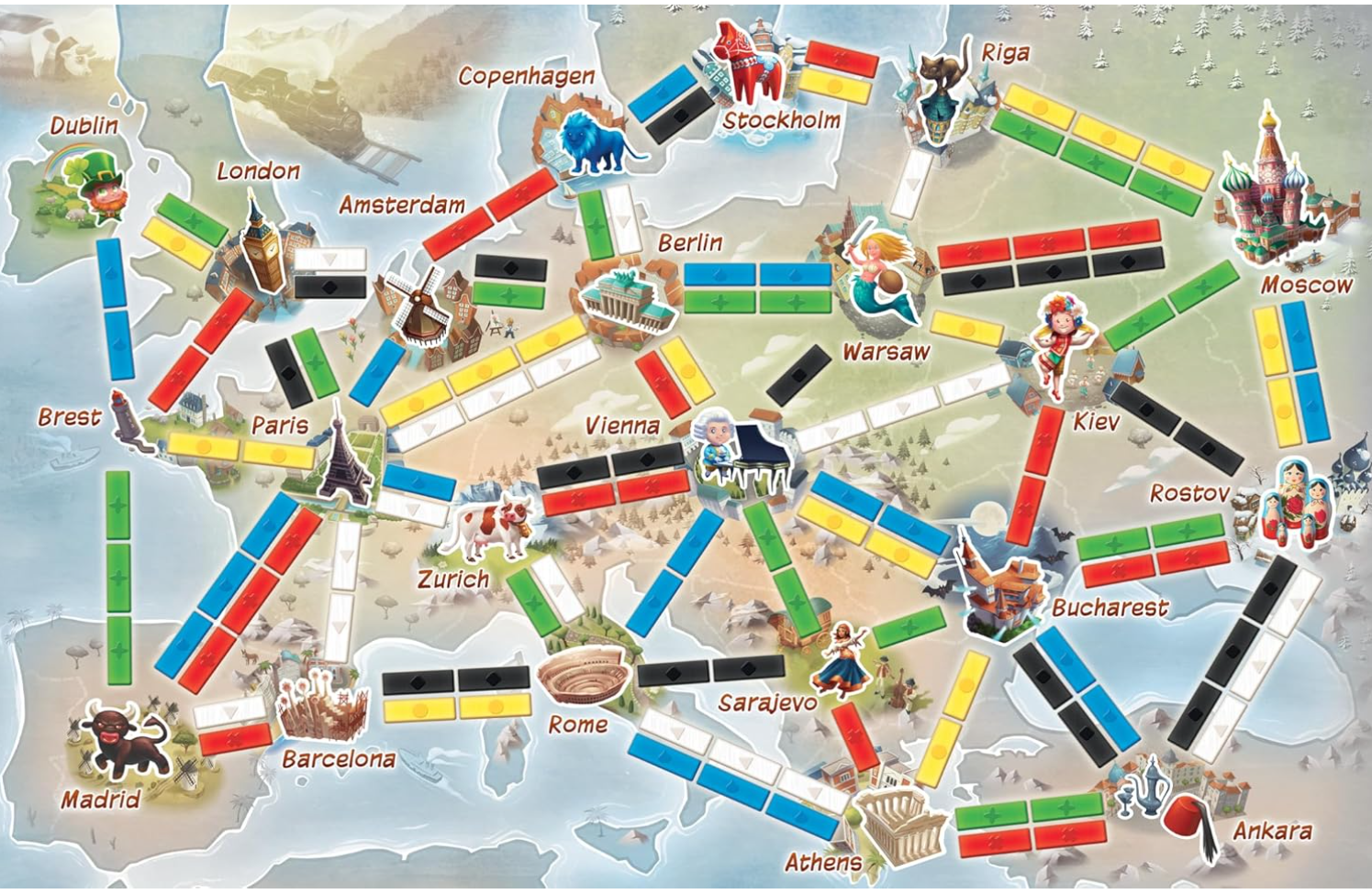Ticket To Ride First Journey Europe