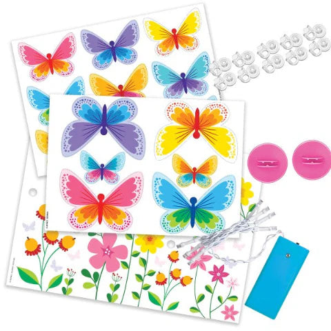 4M Glow 3D Butterfly Canvas