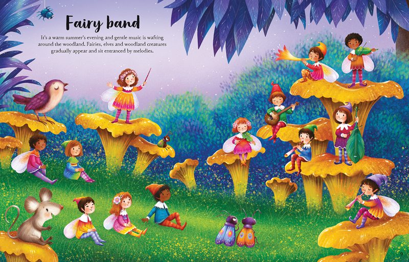 Usborne Fairies, Pixies And Elves Sticker Book