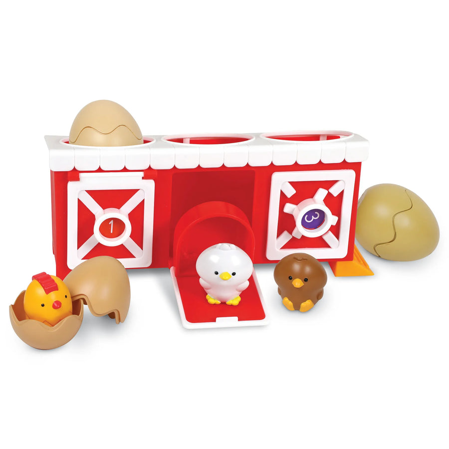Learning Resources Peeksville Hide & Cheep Chicken Coop