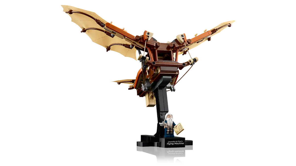 Lego Icons Leonardo Da Vinci's Flying Machine 10363