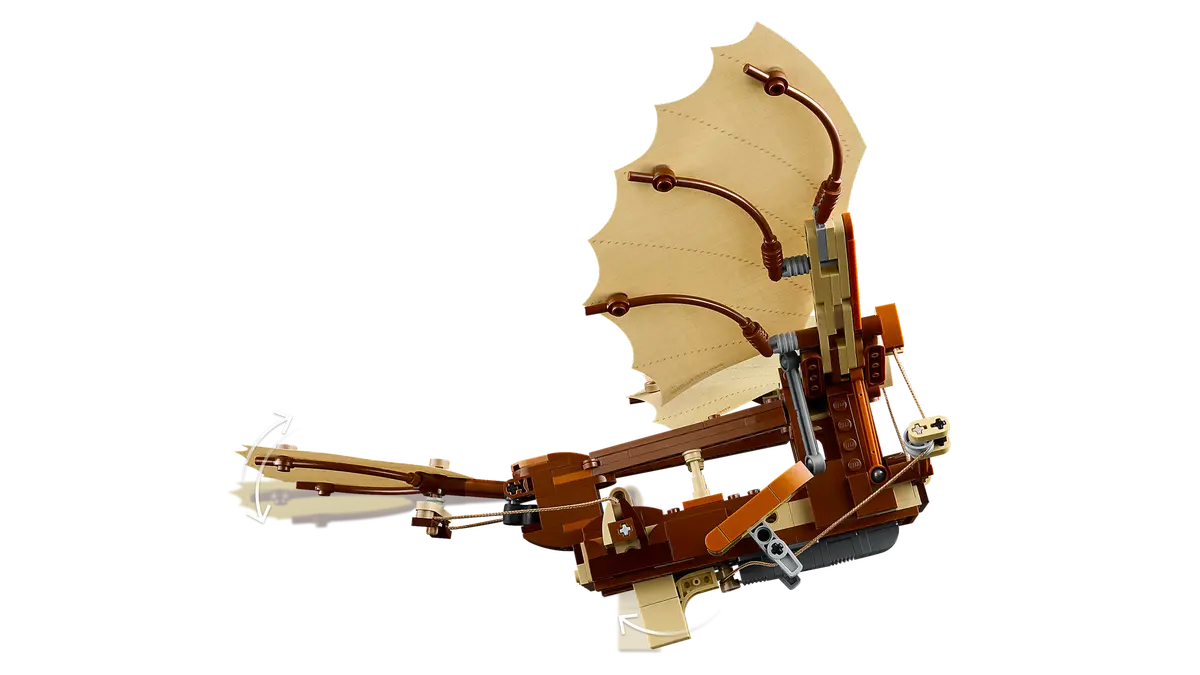 Lego Icons Leonardo Da Vinci's Flying Machine 10363