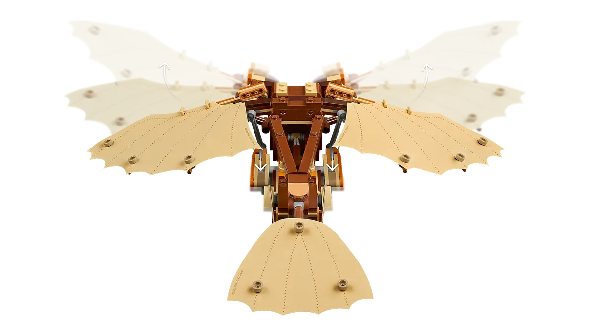 Lego Icons Leonardo Da Vinci's Flying Machine 10363