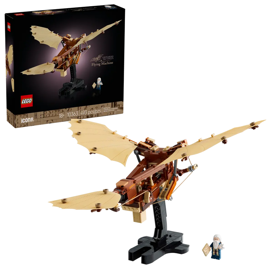 Lego Icons Leonardo Da Vinci's Flying Machine 10363