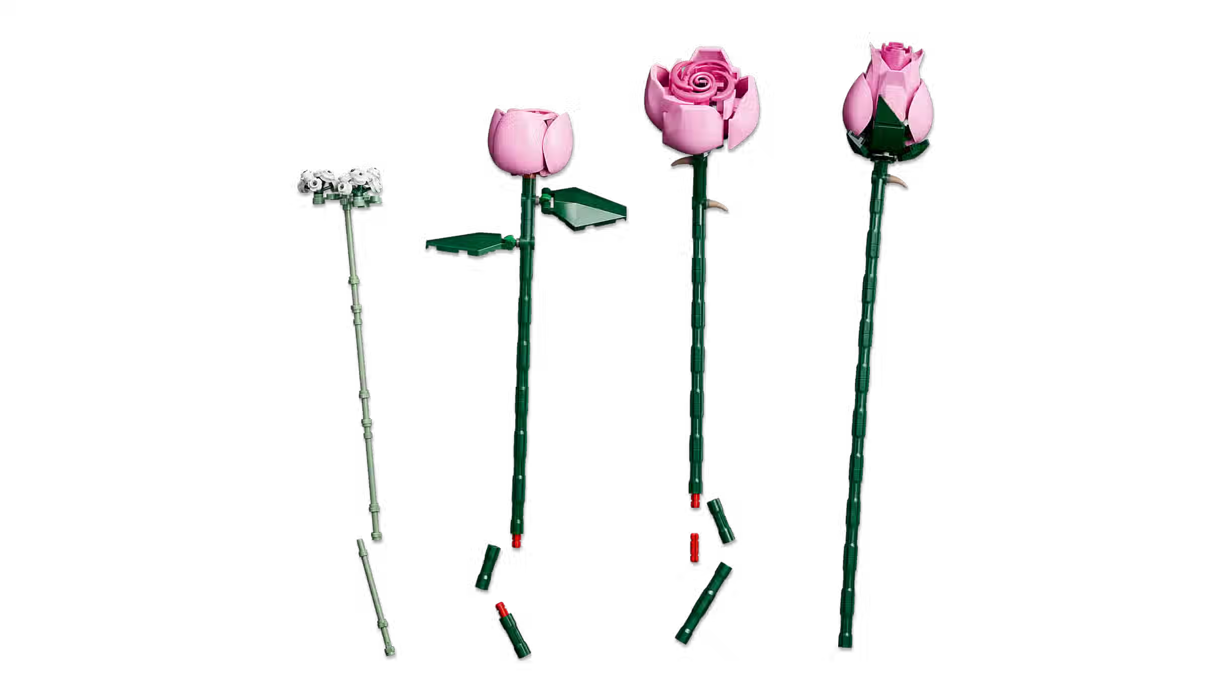 LEGO Botanicals Bouquet of Pink Roses 10374