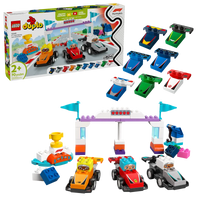 Lego Duplo F1 Team Race Cars & Drivers 10445