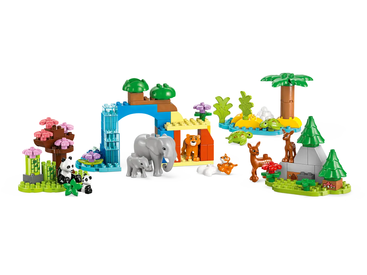 Lego Duplo 3 In 1 Wild Animal Families 10446