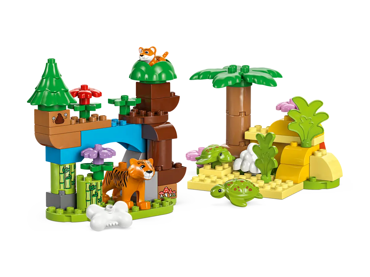 Lego Duplo 3 In 1 Wild Animal Families 10446