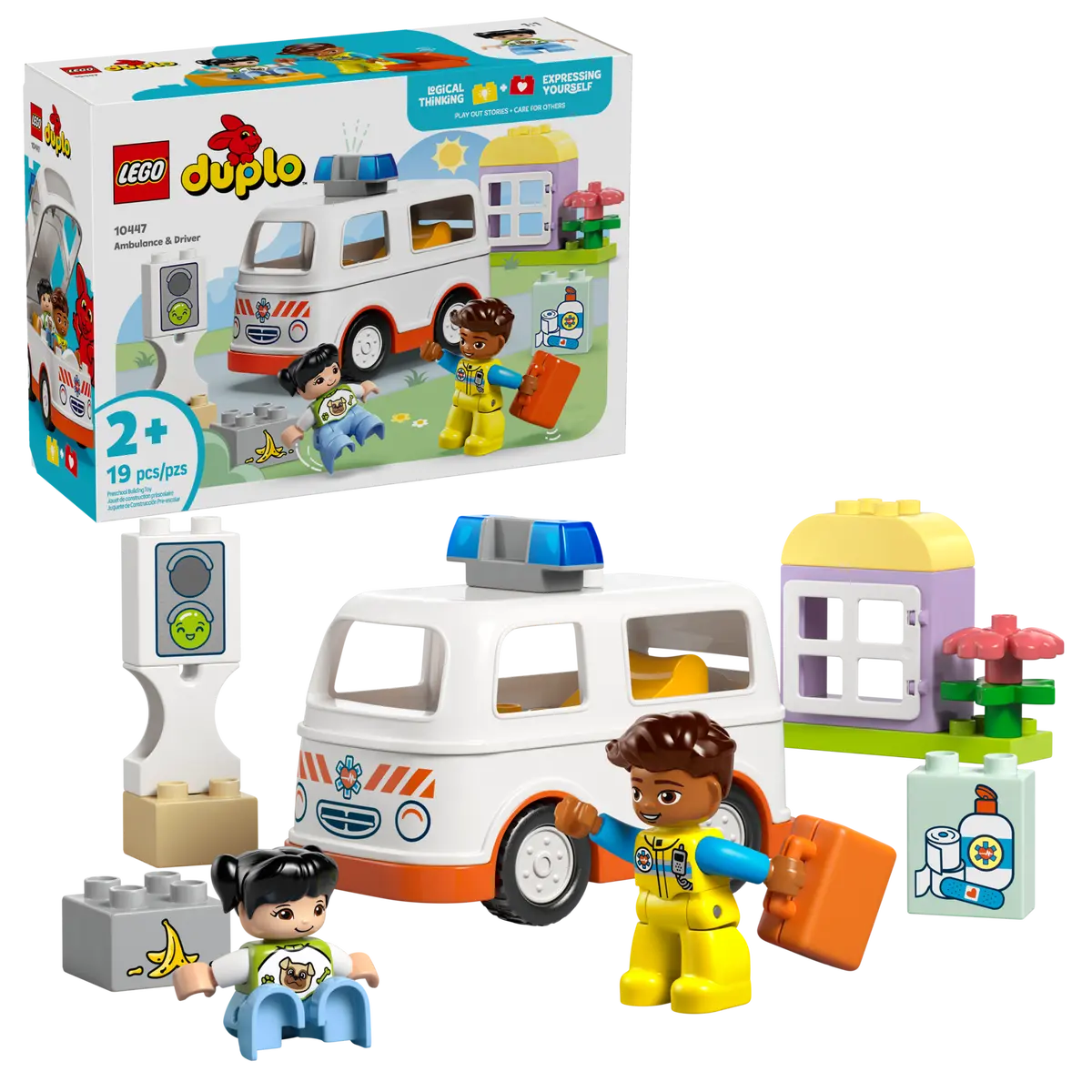 Lego Duplo Ambulance & Driver 10447