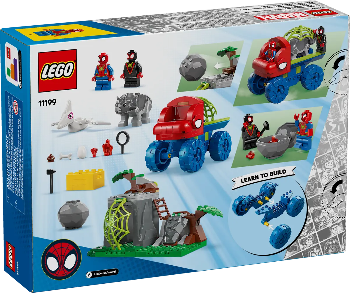 Lego Spidey Team Spidey Dino Team Crawler Rescue