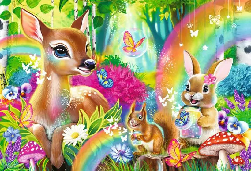 Ravensburger Lovable Woodland Friends 2x24 Piece