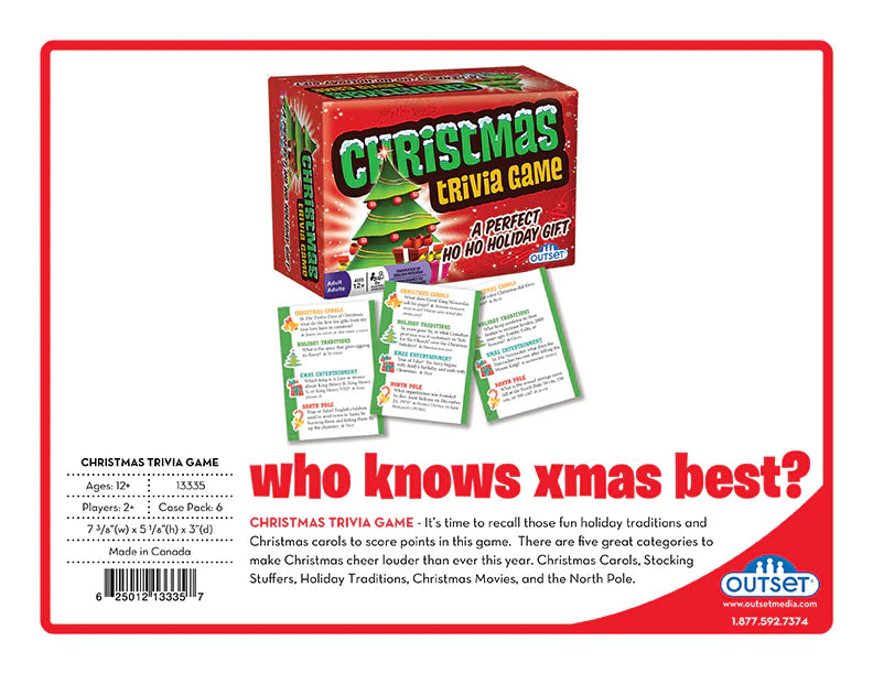 Outset Christmas Trivia