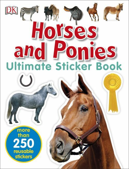 Dk Books Horses & Ponies  Ultimate Sticker Book