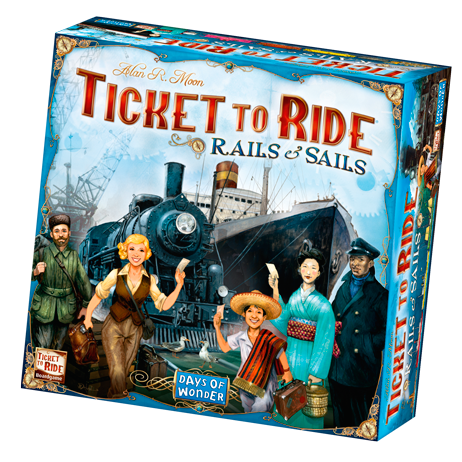 Days Of Wonder Ticket To Ride Rails And Sails