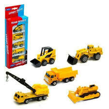 Welly Construction Team Gift Set 5 Pcs - Die Cast