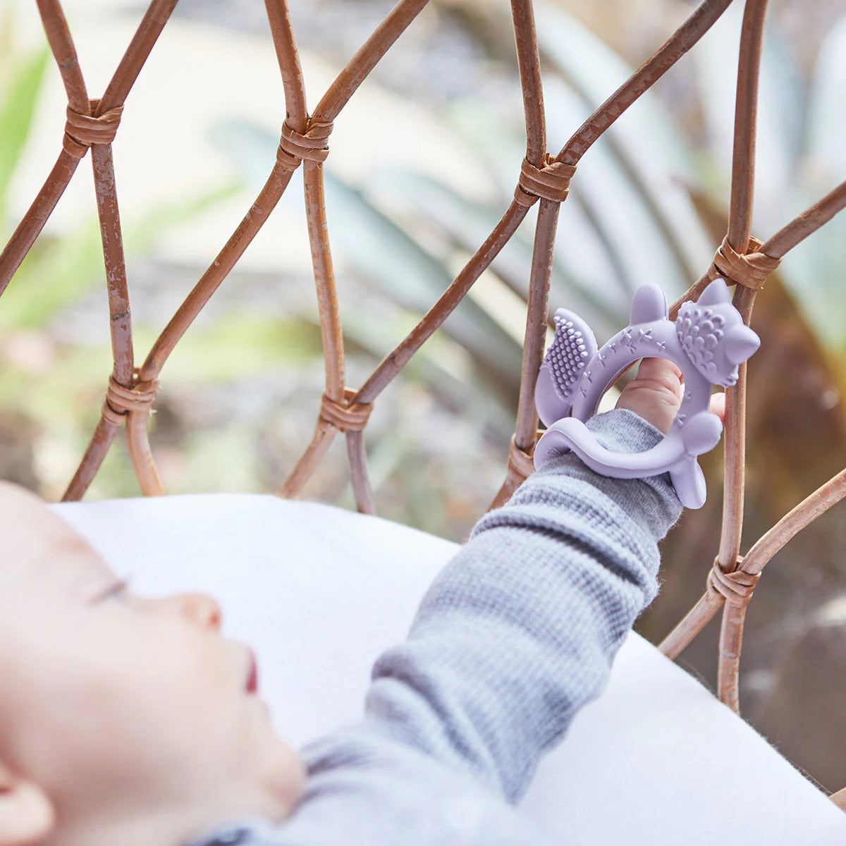B.Box Peony Wrist Teether
