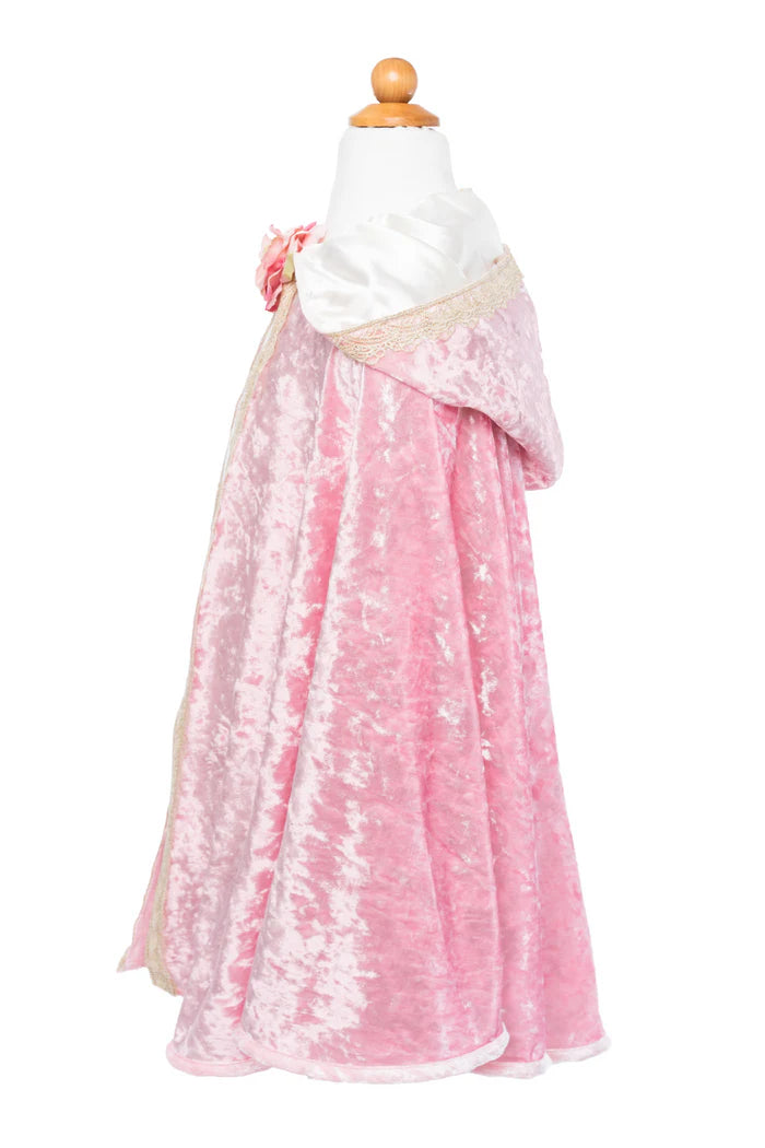 Great Pretenders Deluxe Pink Rose Princess Cape