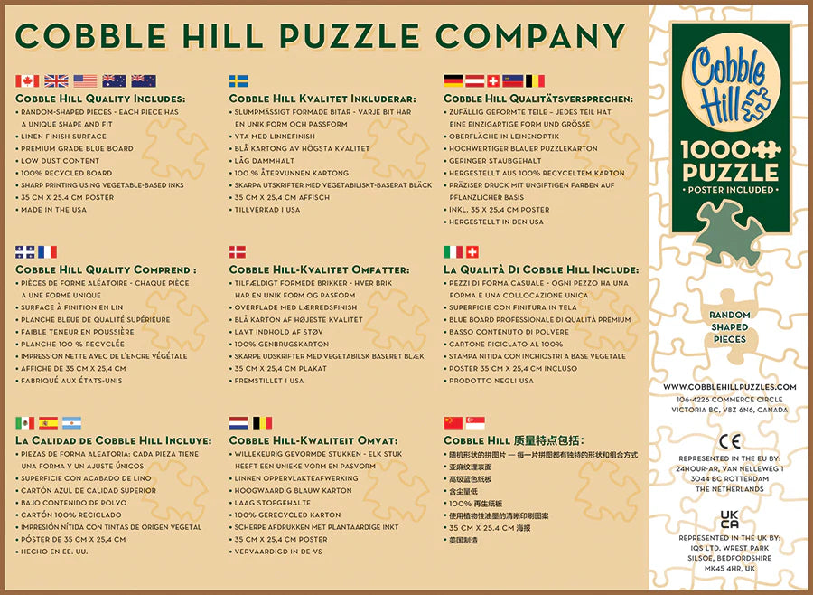 CobbleHill Seashore Sketchbook 1000 Piece