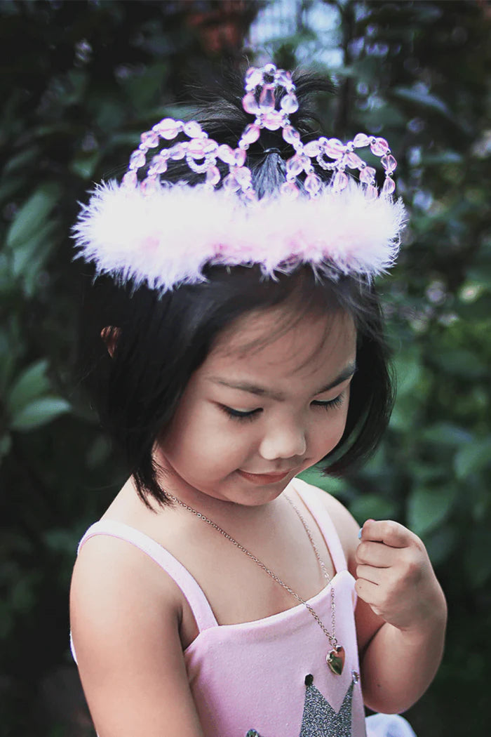 Great Pretenders Princess Tiara, Pink/Silver