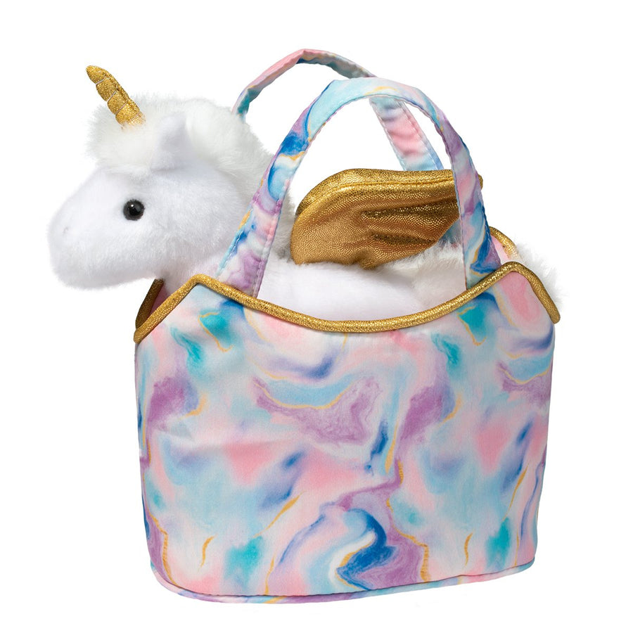 Douglas Toys Magic Swirl Sassy Sak With Pegasus