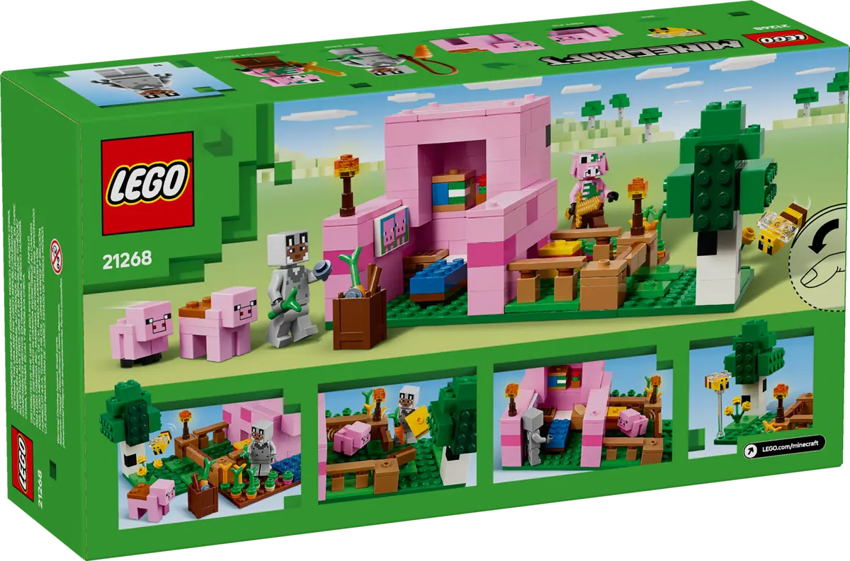 Lego Minecraft The Baby Pig House 21268