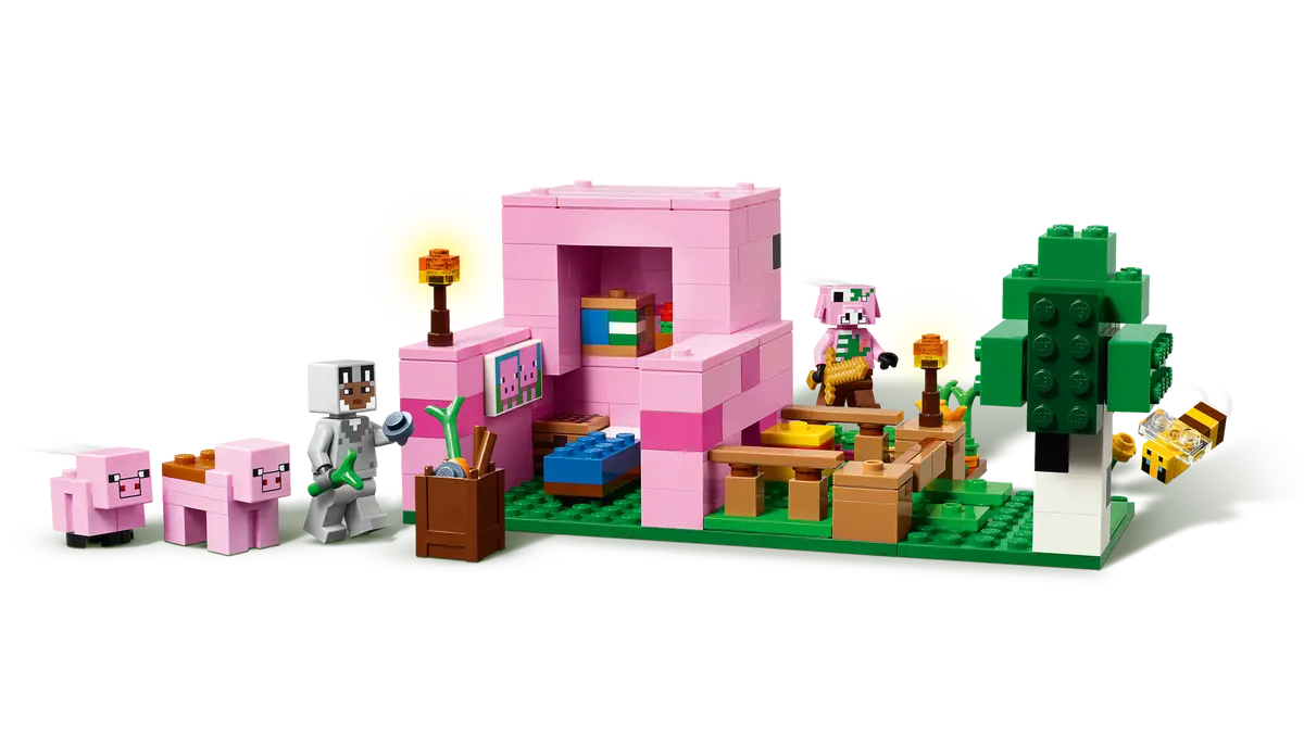 Lego Minecraft The Baby Pig House 21268