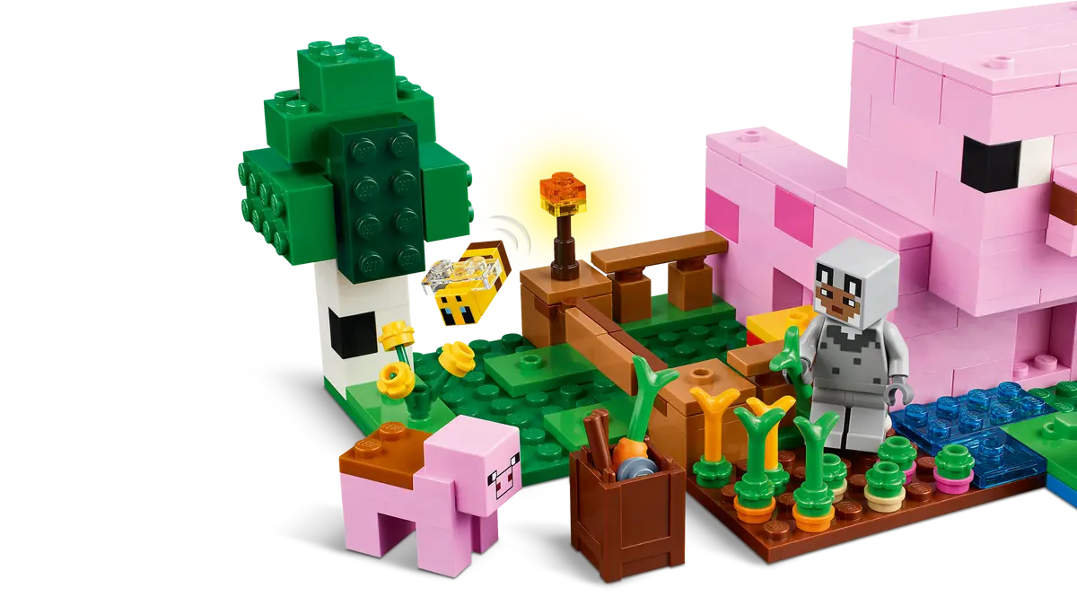 Lego Minecraft The Baby Pig House 21268