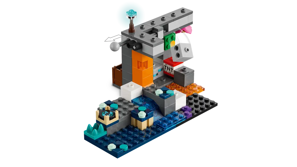 LEGO Minecraft The Warden Encounter