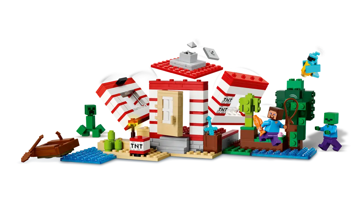 LEGO Minecraft The TNT Jungle House