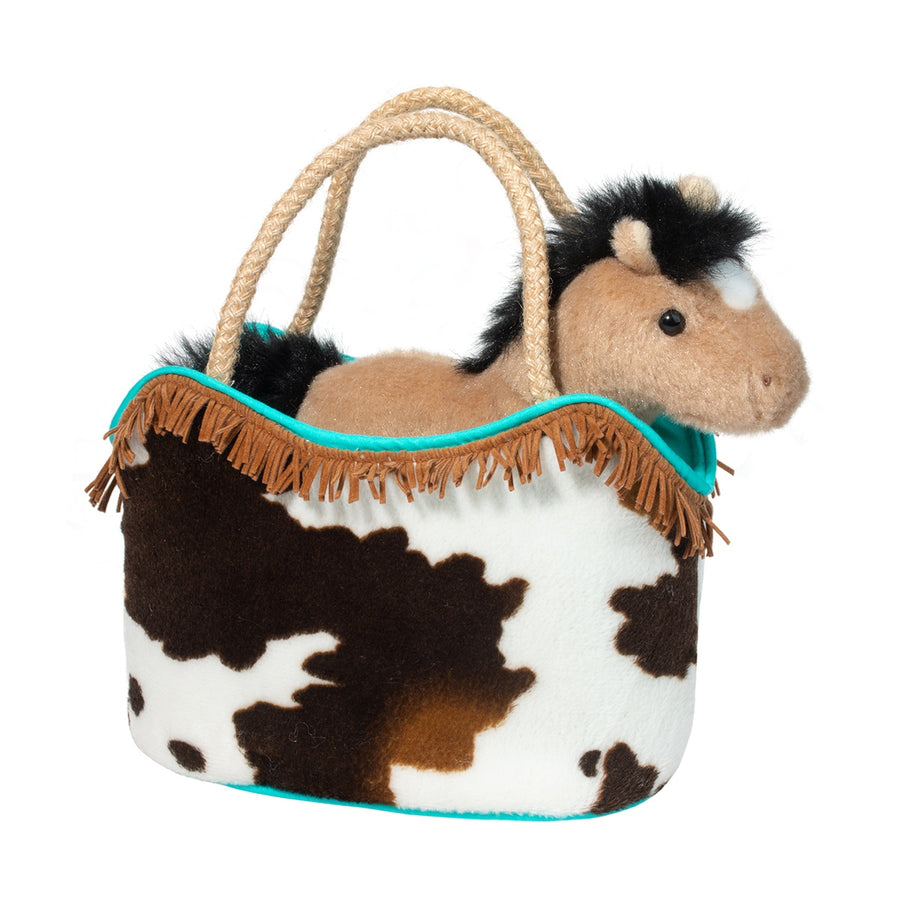 Douglas Toys Western Sak With Horse