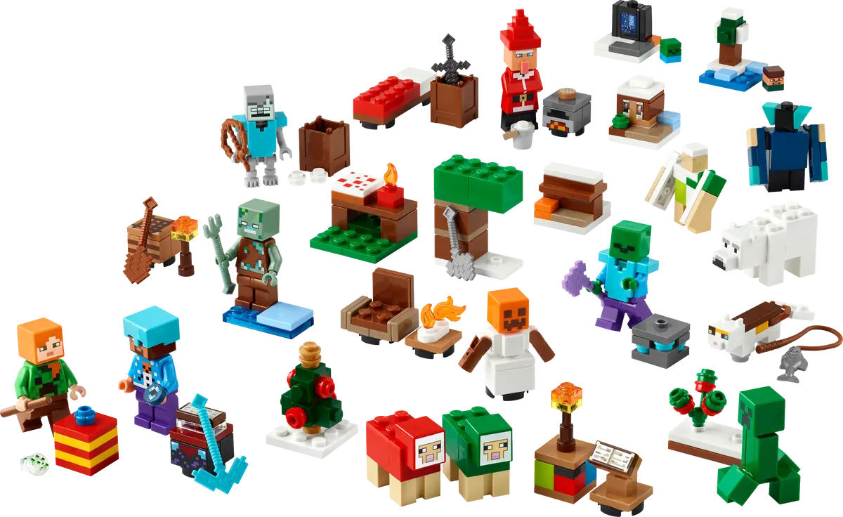 Lego Minecraft Minecraft Advent Calendar 2025