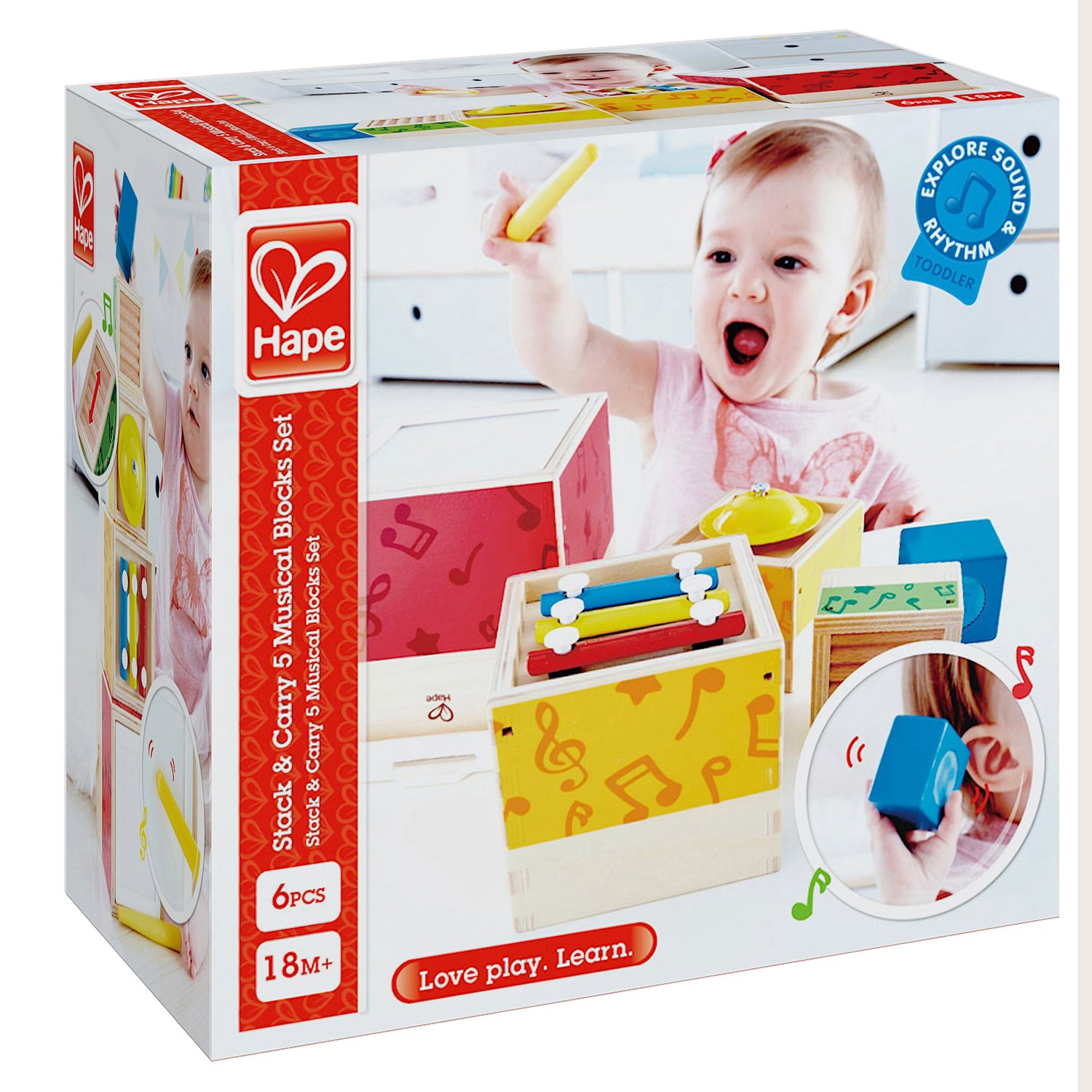 Hape Stacking Music Set