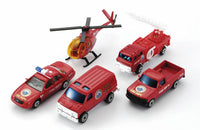 Welly Fire Team Gift Set - 5 Pcs Die Cast