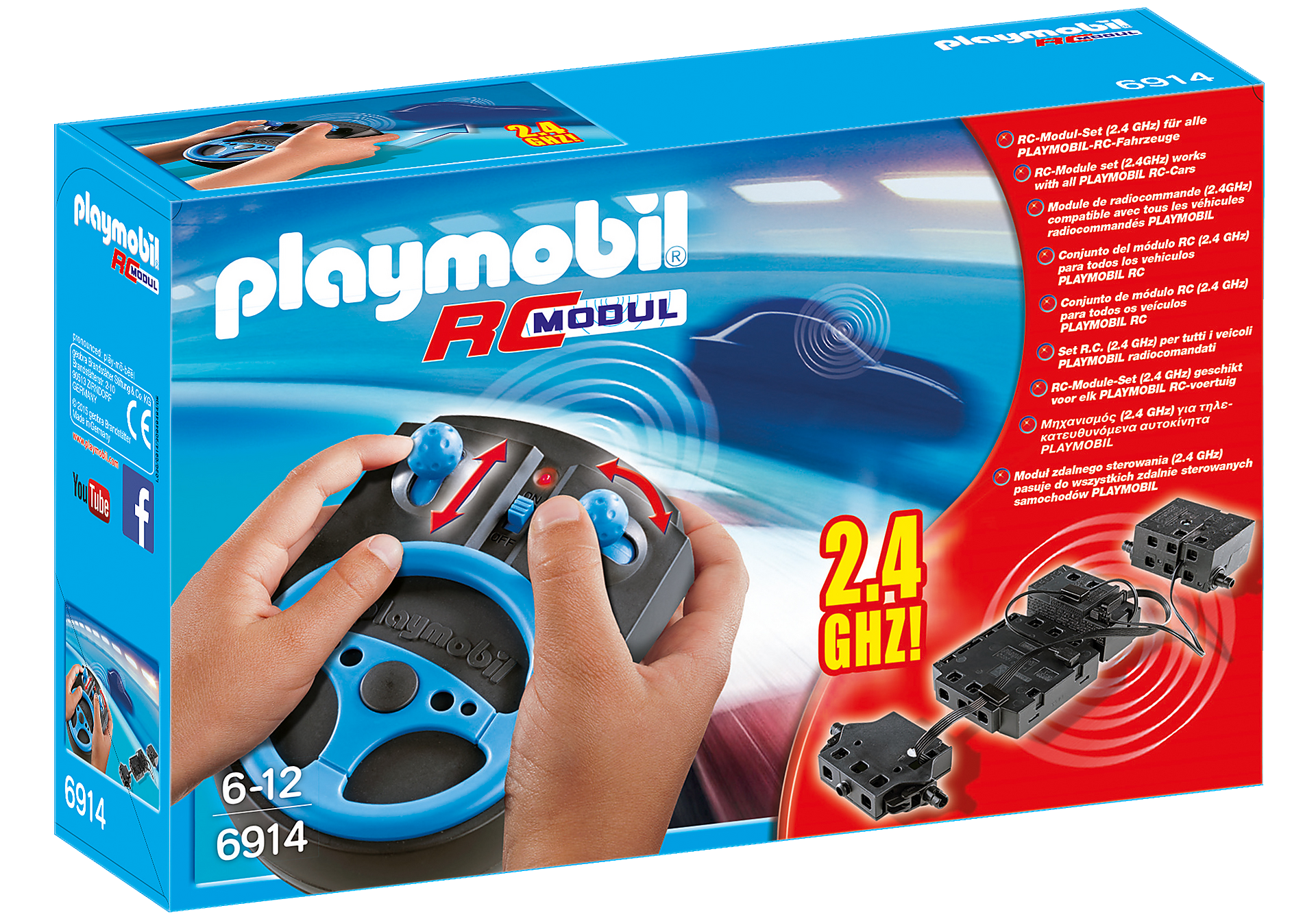 Playmobil RC Modul Remote Control Set 2.4 GHz 6914