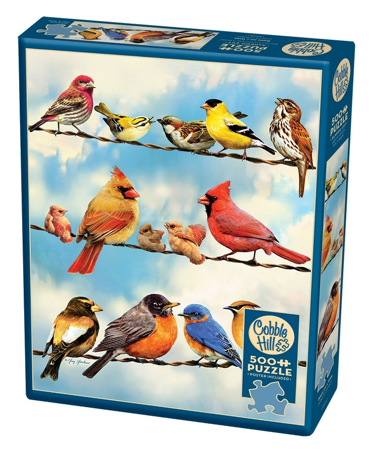 Cobblehill Birds On A Wire 500pc Puzzle