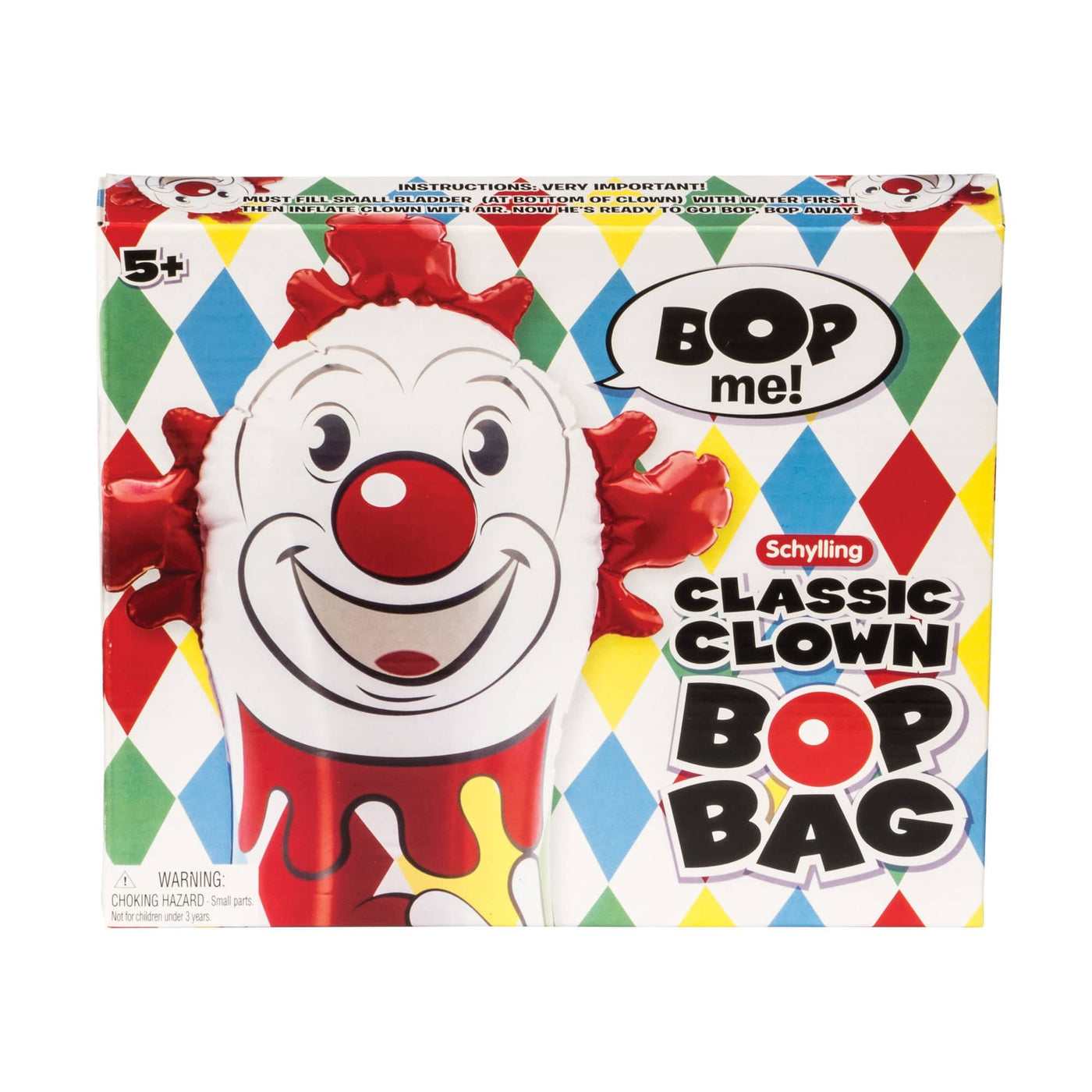 Schylling Classic Clown Bop Bag