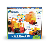 Learning Resources 1-2-3 Build It! Construction Crew