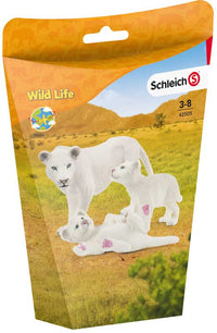 Schleich Wildlife Lion Mother With Cubs