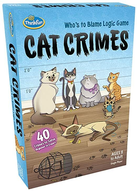 Think Fun Cat Crimes Logic Game