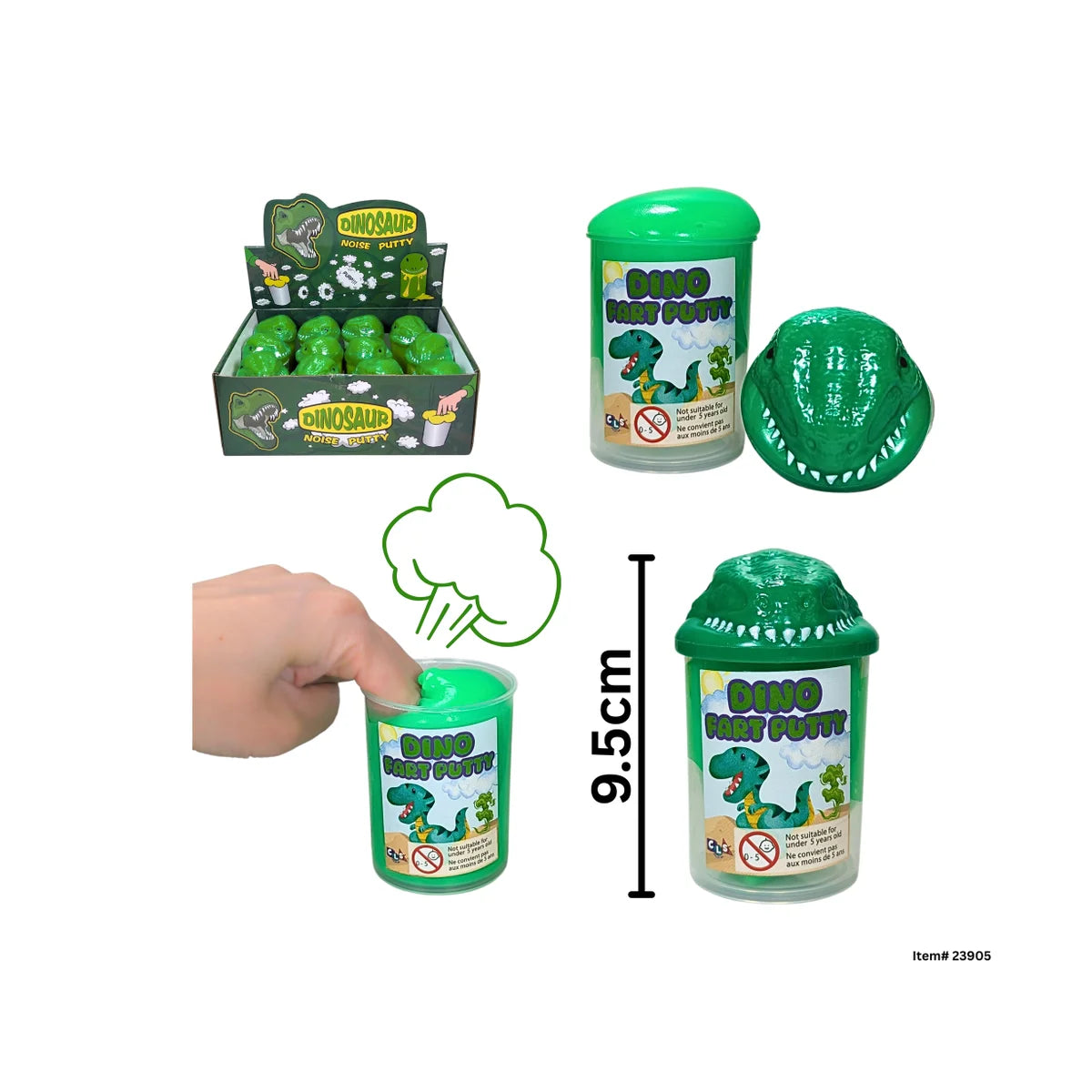 Dinosaur Noise Putty