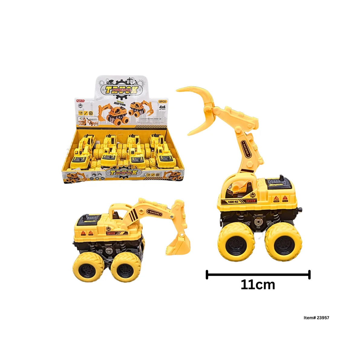 Backhoe Pull Back