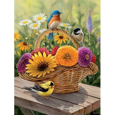 Cobblehill Summer Bouquet 275pc Easy Handling Puzzle