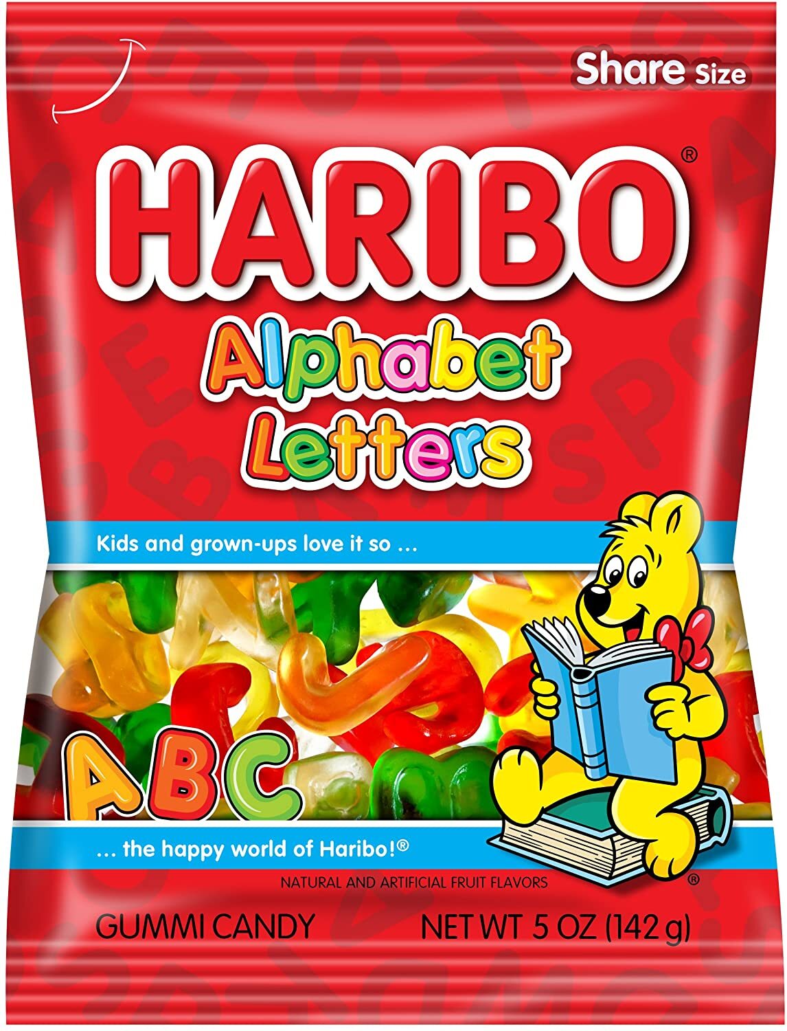 Haribo Alphabet Letters