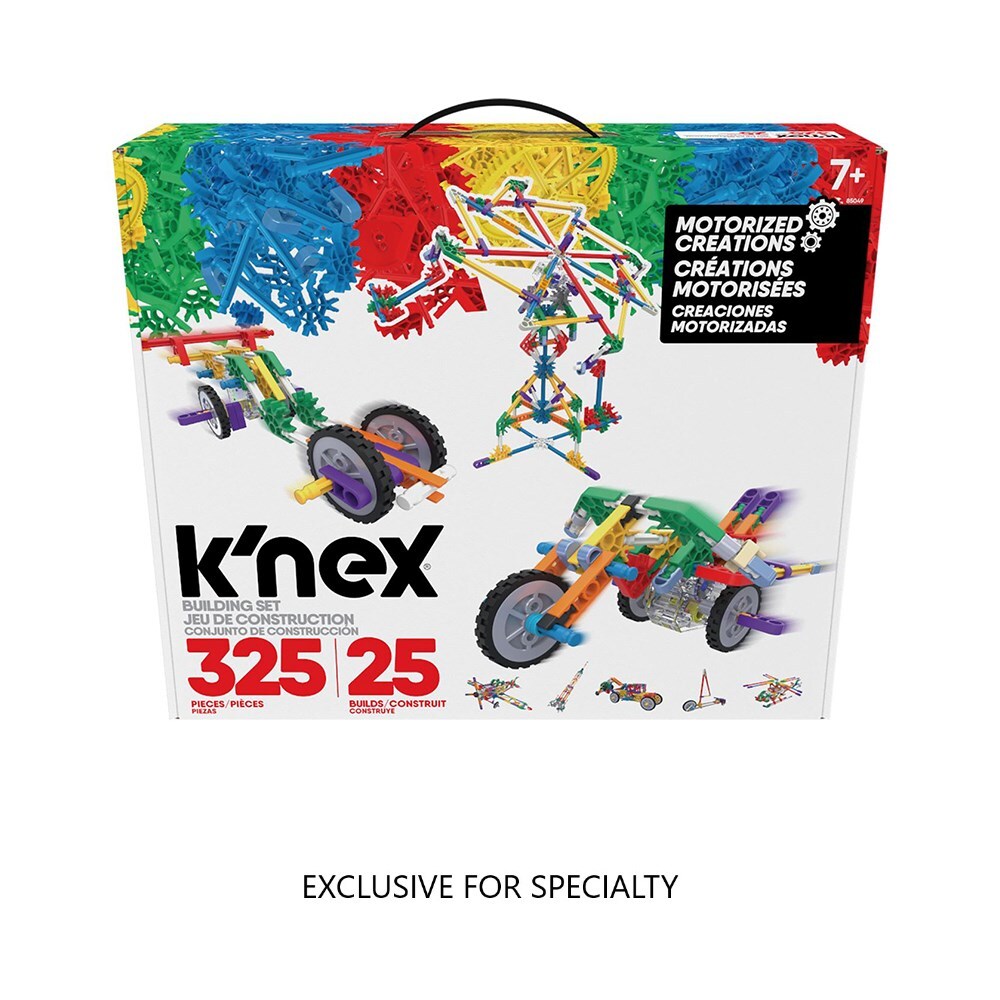 K'Nex Classic -  325PC Motorized Creations